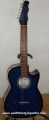 Guitarra Rockera modelo ETE azul con negro